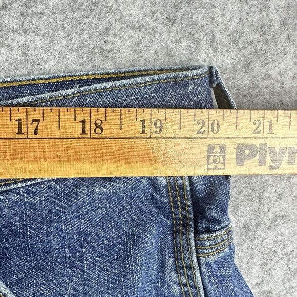 Cinch Blue Label Carpenter Jeans Mens 40x34 Painted Thrashed Loose Utility Work* - Picture 12 of 16